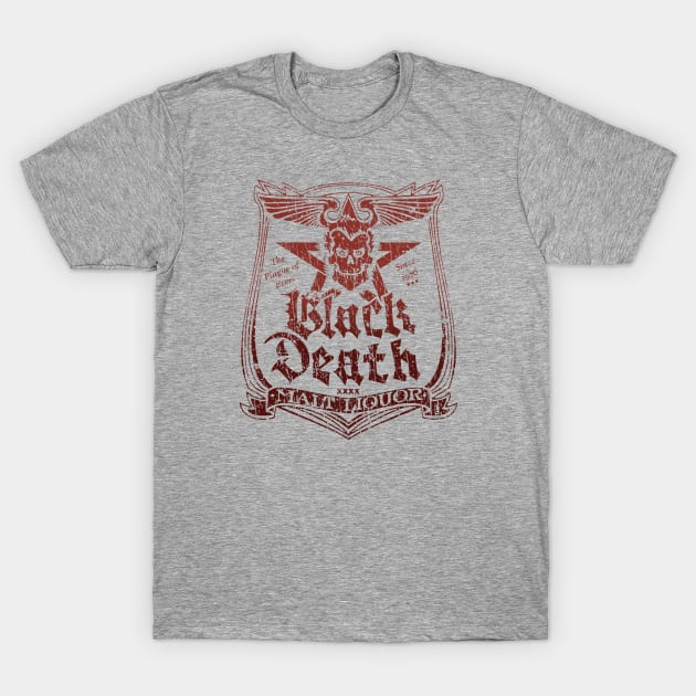 Black Death Malt Liquor 70s - RETRO STYLE T-Shirt by lekhartimah